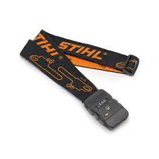 bőröndszíj, stihl, számzárral