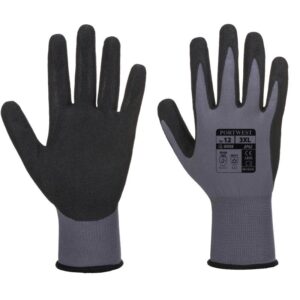 Dermiflex Aqua kesztyű - szürke / fekete  L (L-XXL)