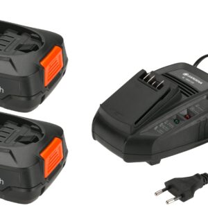Gardena Akkumulátor készlet P4A 2 x 18V/45 +  AL 1830 CV
