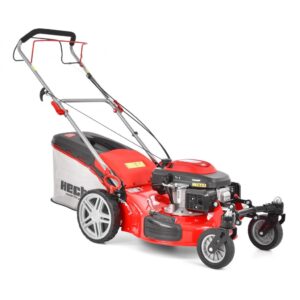 HECHT 551XR BENZINMOTOROS ÖNJÁRÓ FŰNYÍRÓ 196CCM 5 in 1