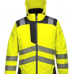T400 PORTWEST Vision Hi-Vis esőkabát SÁRGA/FEKETE M (S-6XL)