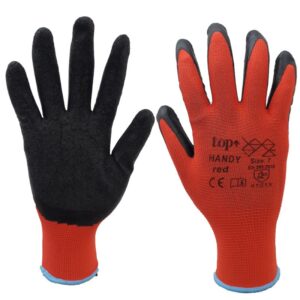 TOP HANDY latex mártott poliészter kesztyű 10 (8-11)